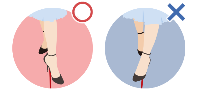 美脚に見える歩き方(O脚・がに股で悩んでいる方へ)