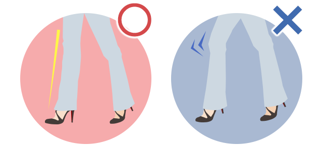 足長に見える歩き方(格好悪い歩き方で悩んでいる方へ)